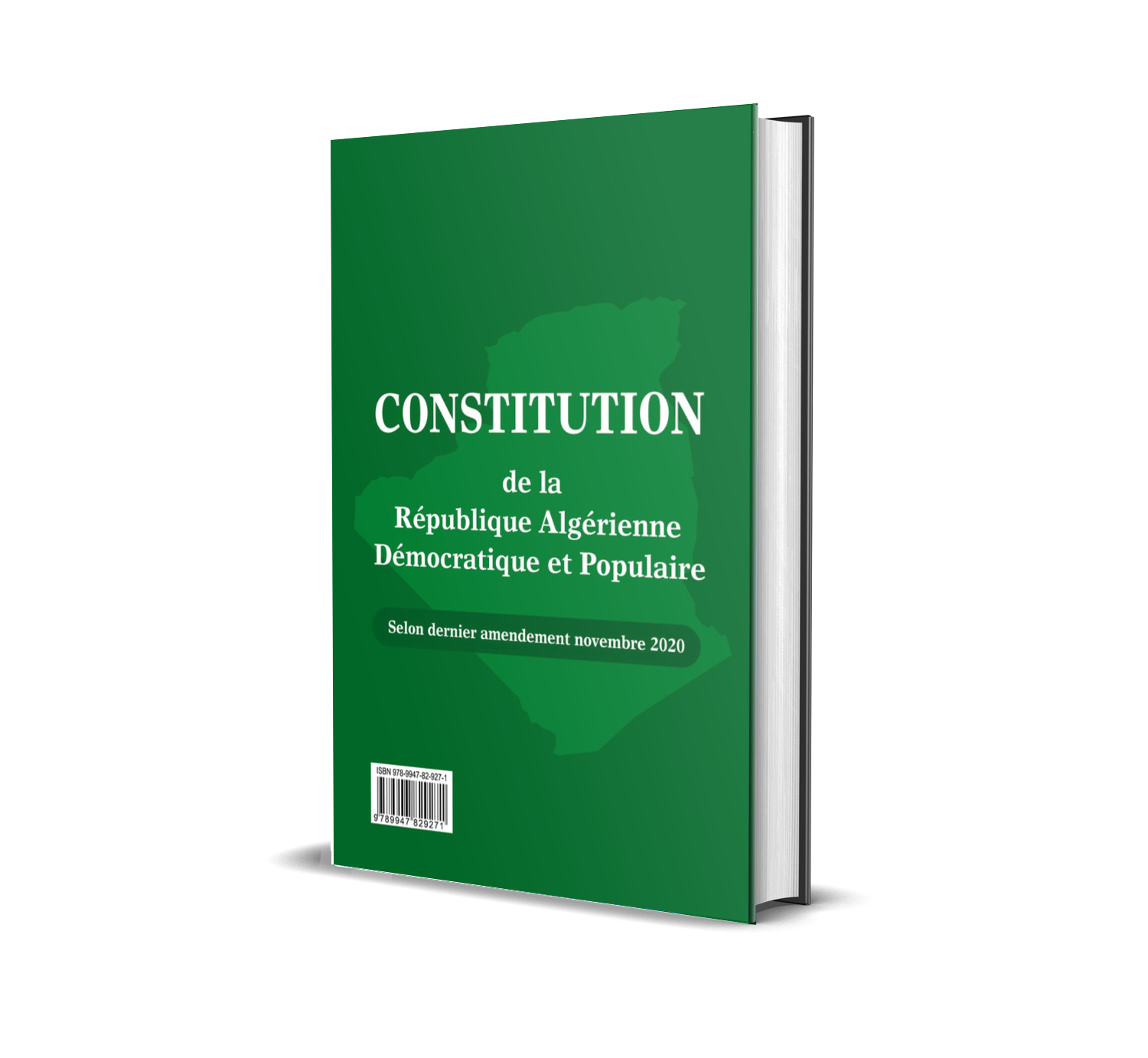Constitution  De la République Algérienne Démocratique  et Populaire